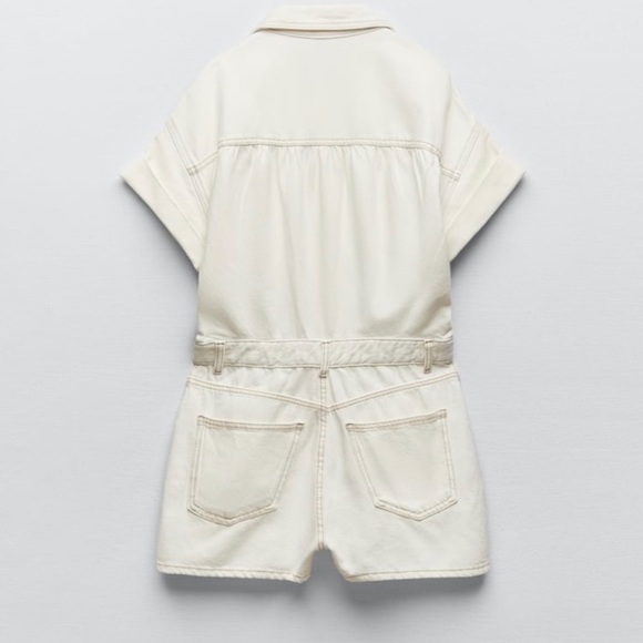 Zara jeans romper - Picture 3 of 6